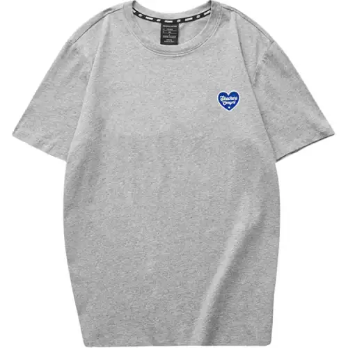 Skechers Colorful T Shirt Unisex Medium Heather Gray