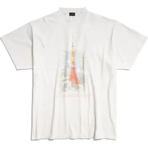 Balenciaga SS24 T Shirt Loose Fit Men's White