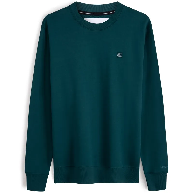 CALVIN KLEIN Sweatshirt Men's Deep Sea Green