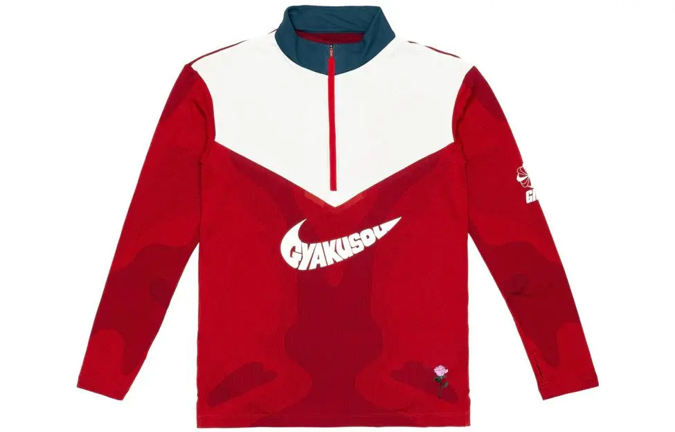 Nike X Gyakusou Nrg Half Zip Top Long Sleeve Tee