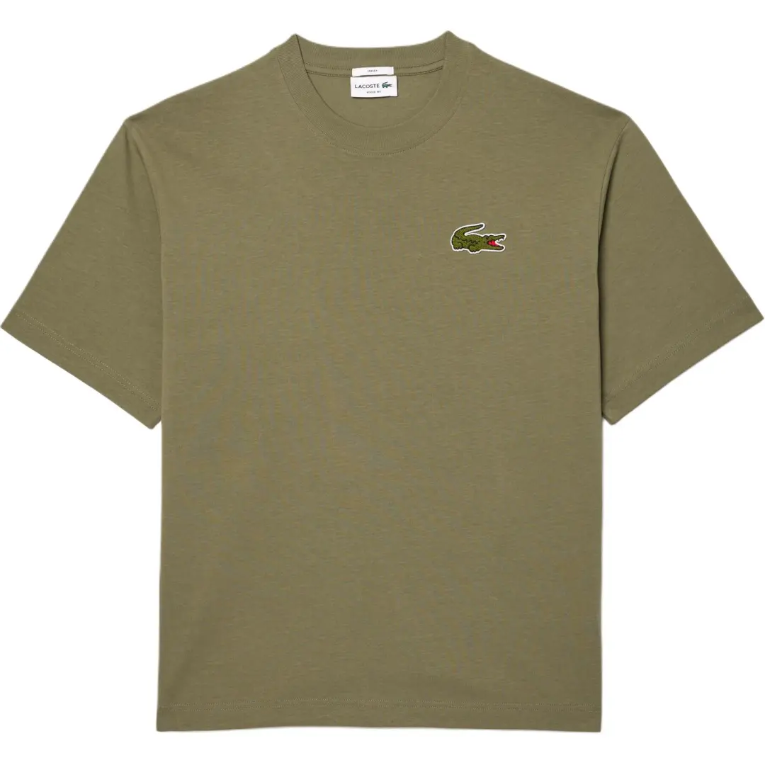 LACOSTE Logo appliqué T shirt