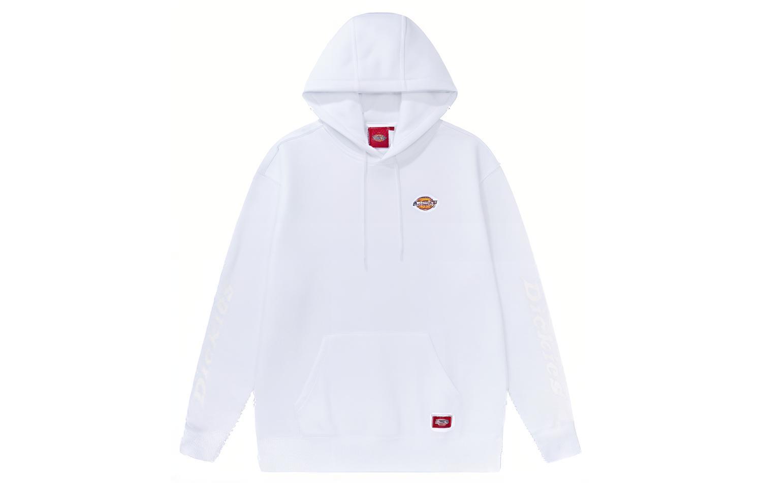 Dickies Sweatshirts Unisex White Hooded Moderate Regular