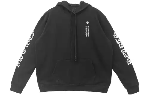 Chrome Hearts Vertical Logo Hoodie