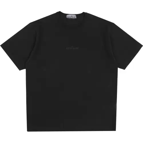 STONE ISLAND Logo-embroidered Cotton T-shirt