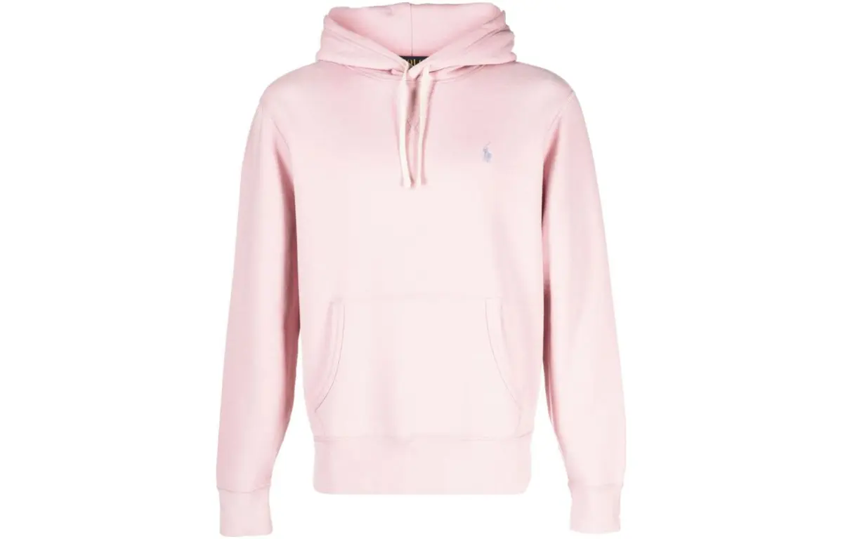 【Previous Season】embroidered-logo long-sleeve hoodie