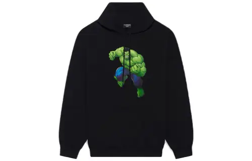 Balenciaga Hulk 2021 Marvel Medium Fit Hoodie