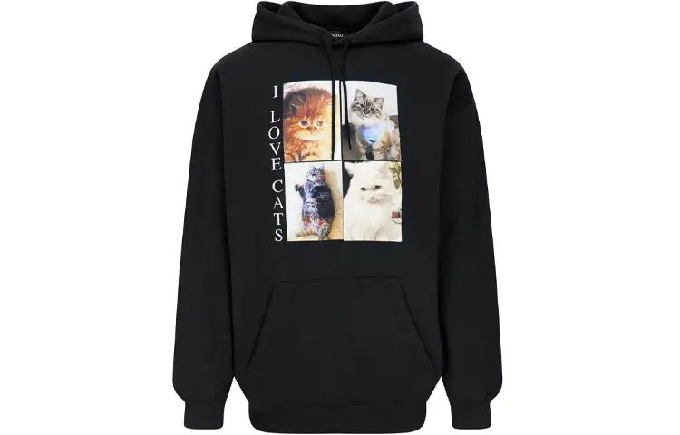 Balenciaga I Love Cats Hoodie