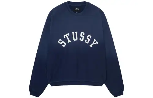 Stussy Sun Faded Oversized Crew