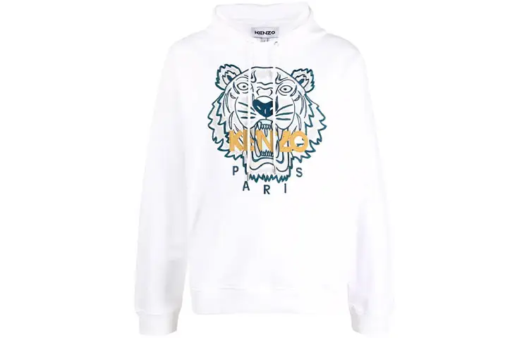 KENZO Classic Tiger Head Sweatshirt Men's White