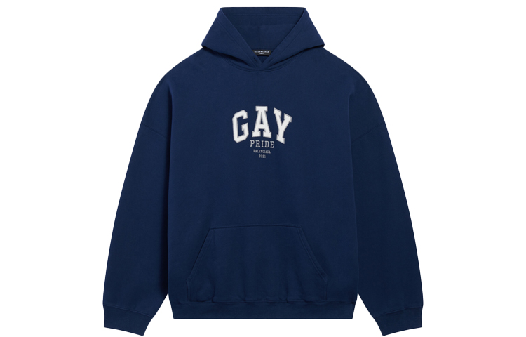 Balenciaga Pride Boxy Hoodie