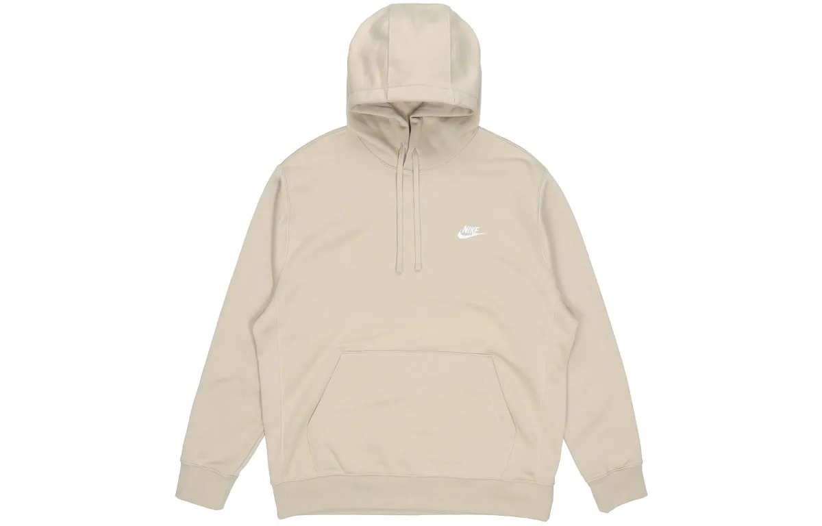 Nike Sweatshirts Men's Brown Hooded Moderate Straight Fit