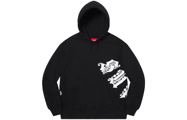 Supreme Old English Wrap Hooded Sweatshirt