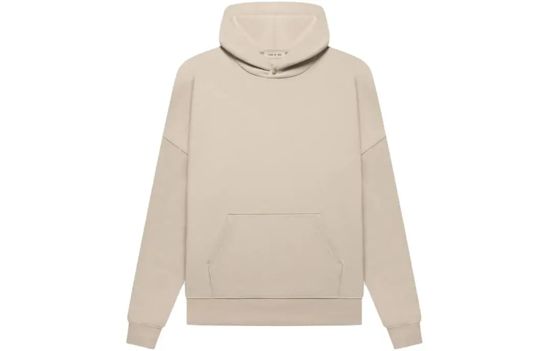 Fear Of God Sweatshirts Unisex Taupe Hooded Moderate Straight Fit