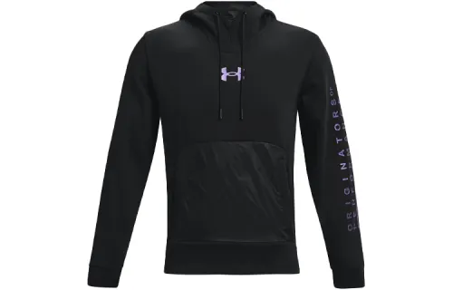 Under Armour Sweatshirt Men's Black Purple