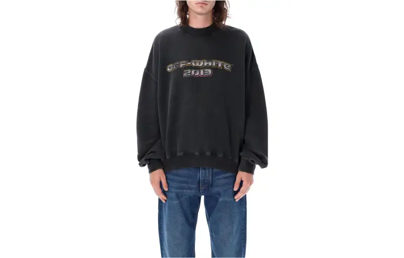 OFF-WHITE Digit Bacchus cotton sweatshirt