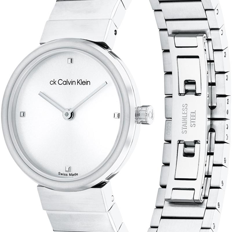 Женские наручные часы CALVIN KLEIN (серебристые) — фото 5