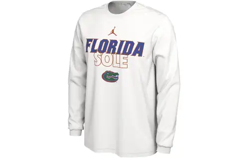 Jordan University Of Florida Basketball Sweatshirt Men's White