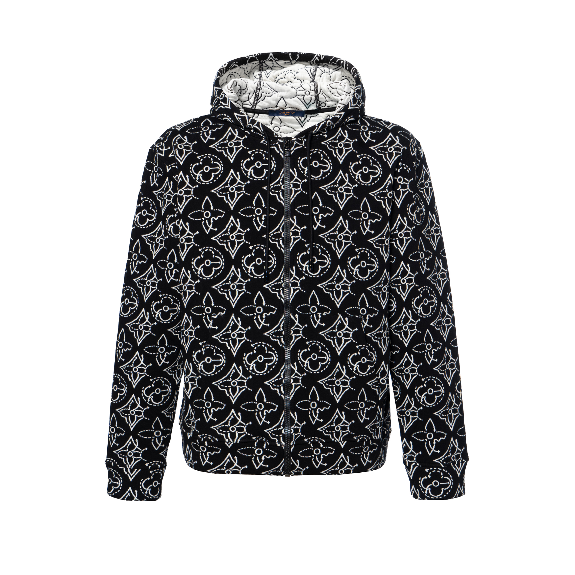 LOUIS VUITTON Pre Owned X Nba 2010s Monogram Flower Hoodie