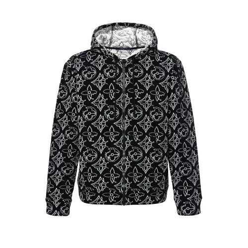 LOUIS VUITTON Pre Owned X Nba 2010s Monogram Flower Hoodie