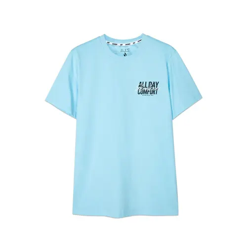 Skechers T Shirt Unisex Misty Blue Color