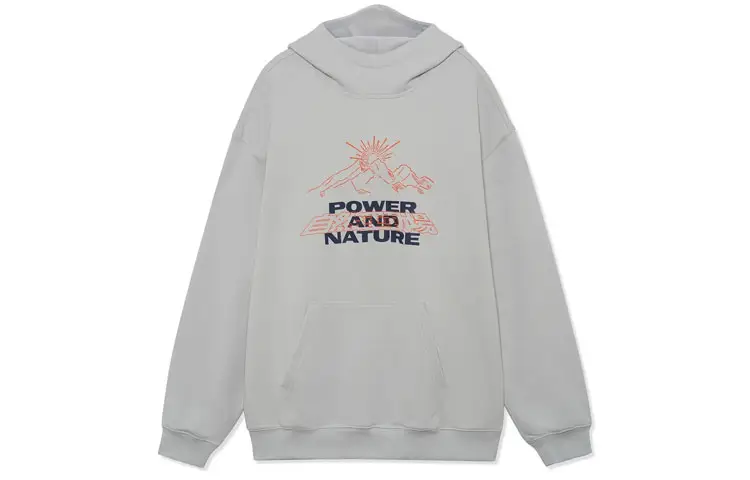 Li Ning Urban Outdoor Collection Sweatshirt Men's Microcrystalline Gray