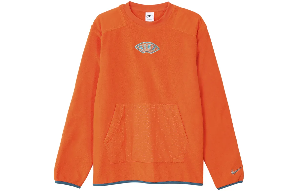 Nike CNY Collection Sweatshirt New Year Model Men's Orange