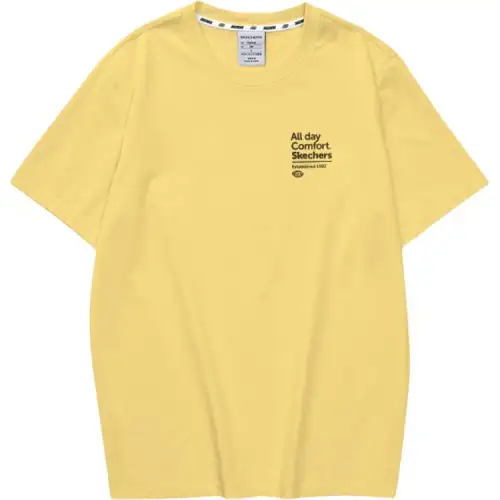 Skechers T Shirt Unisex Turmeric
