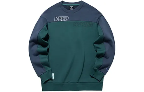 Anta Life Collection Sweatshirt Unisex Lead Blue Green
