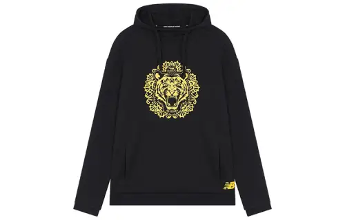 New Balance Sweatshirts Men's Black Hooded Moderate Other