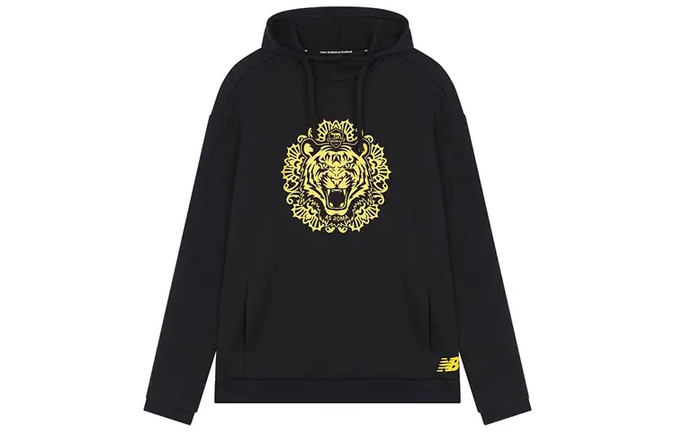 New Balance Sweatshirts Men's Black Hooded Moderate Other