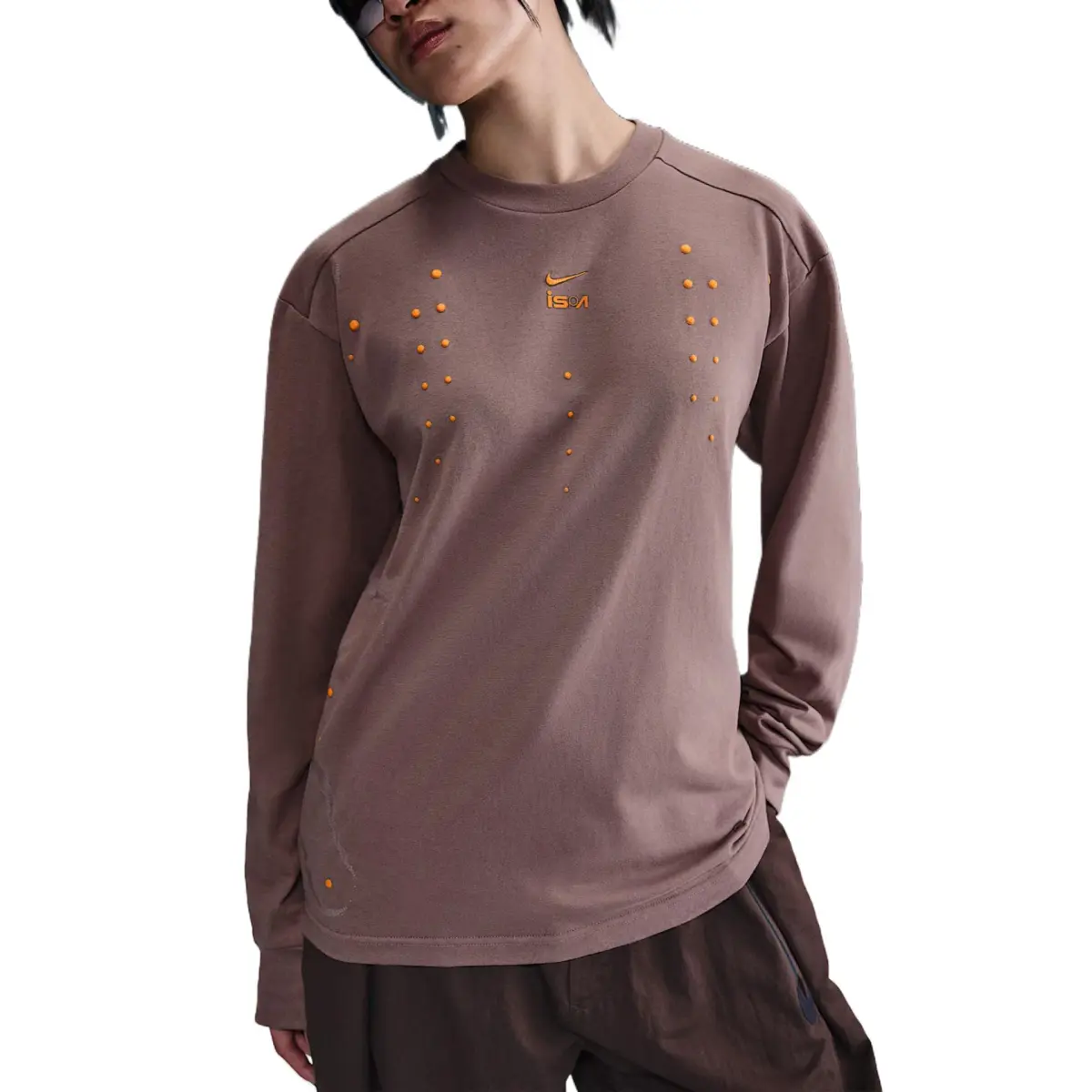 Nike ISPA SS25 T Shirt Unisex Umber