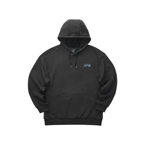 Skechers Stroll Sweatshirts Men's Carbon Black Hooded Thickened Regular