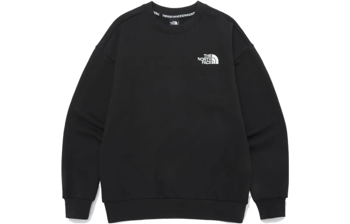THE NORTH FACE Sweatshirts Men's Black Crew Neck Moderate Other