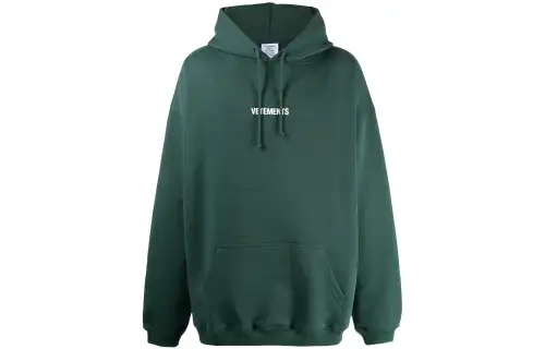 Vetements Logo Label Hoodie