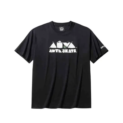 Anta Sports Life Collection T Shirt Unisex Basic Black