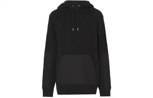 Burberry Sweatshirts Men's Black Hooded Moderate