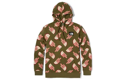 THE NORTH FACE Sweatshirts Unisex Olive Hooded Moderate Regular