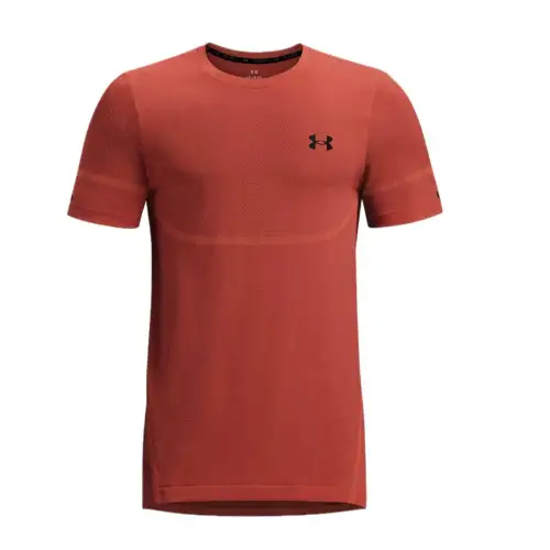 Under Armour Vanish Elite Seamless T Shirt Men's Flame Color