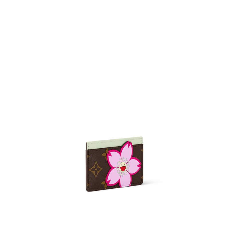 Женская сумка Louis Vuitton x Takashi Murakami Cherry Blossom (коричнево-белая) — фото 2