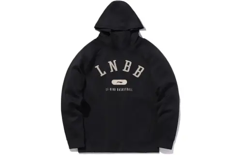 Li Ning Sports Basketball Collection Sweatshirt Men's Black