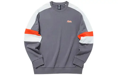 ANTA Life Collection Sweatshirts Men's Slate Gray Crew Neck Moderate Regular