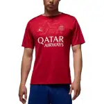 JORDAN Paris Saint Germain Academy Pro Fourth Men's JORDAN Dri FIT Soccer Short Sleeve Pre Match Top