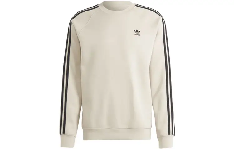 Adidas Originals 3 Stripes Sweatshirt Men's Beige