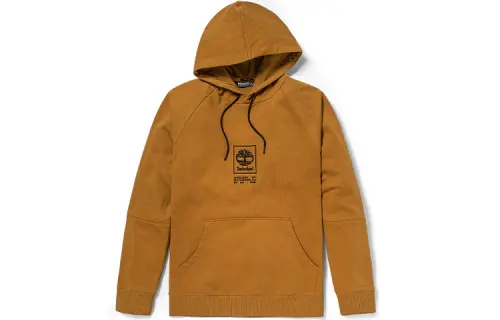 Timberland Sweatshirts Men's Wheat Hooded Moderate Regular