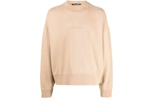 Palm Angels logo-print cotton sweatshirt