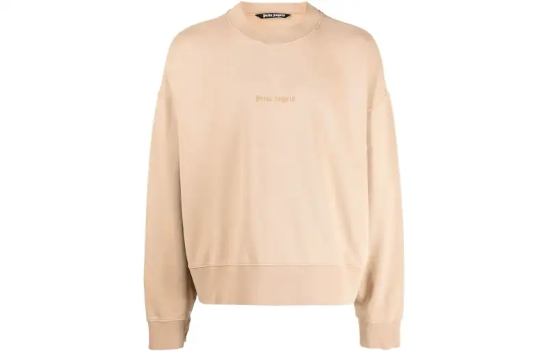Palm Angels logo-print cotton sweatshirt