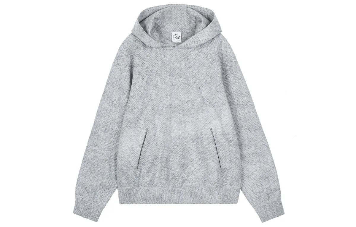 Nike Sweatshirts Men's Light Gray Hooded Moderate Other