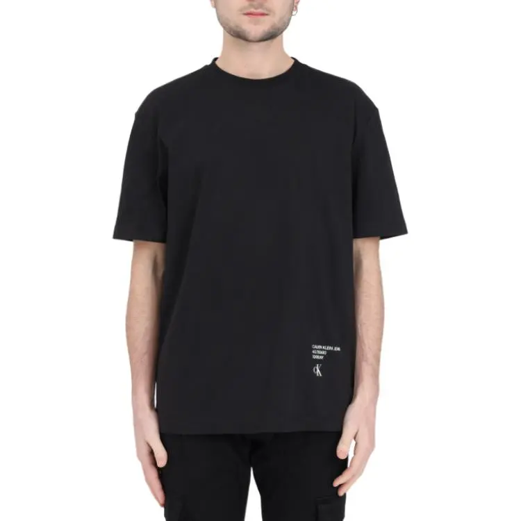 Calvin Klein Stacked Modern Metals Cotton T-shirt