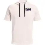 Under Armour Rival Sweatshirts Men's White Hooded Moderate Regular