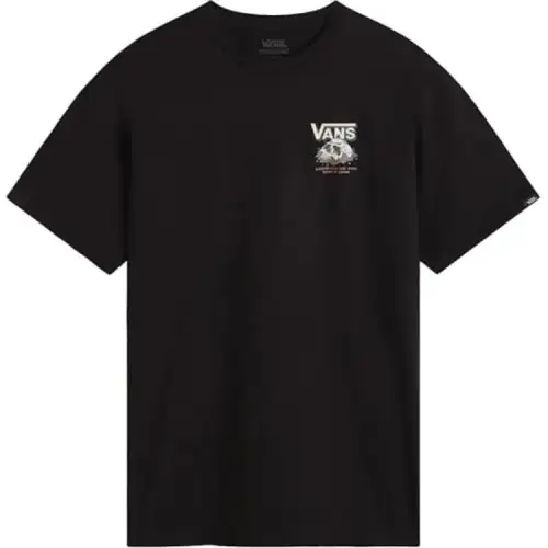 Vans T Shirts Men's Black Crew Neck